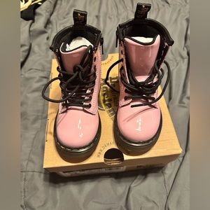 Toddler pink doc martens